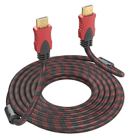 Кабель HDMI 5М черный ТЕХПАК