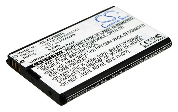 Аккумулятор CameronSino CS-ZTV800SL для ZTE Nova 4, MF80