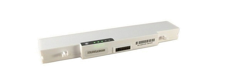 Батарея-аккумулятор AA-PB9NS6B, AA-PB9NC6B, AA-PB9NC6W для Samsung R428, R429, R430, R464, R465, R466, R467, R468, R469, R470, R480, белый