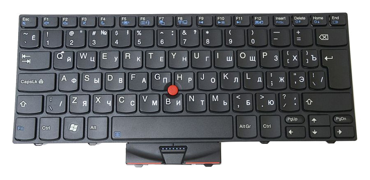 Клавиатура для Lenovo ThinkPad X100E RU, Black