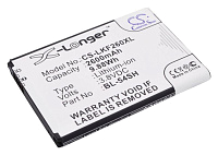 Аккумулятор для LG L Series (Аккумулятор CameronSino CS-LKF260XL для LG F260, F260s Optimus LTE 3, D724 G3 S, L90 D405)