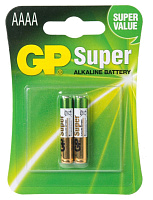Батарейка щелочная GP А25 (LR8, AAAA, MN25000) 1.5В бл/2