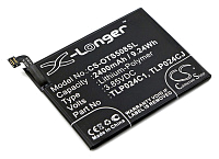 Аккумуляторная батарея для Alcatel One Touch (Аккумулятор CameronSino CS-OTS508SL для Alcatel One Touch 5080X Shine Lite)