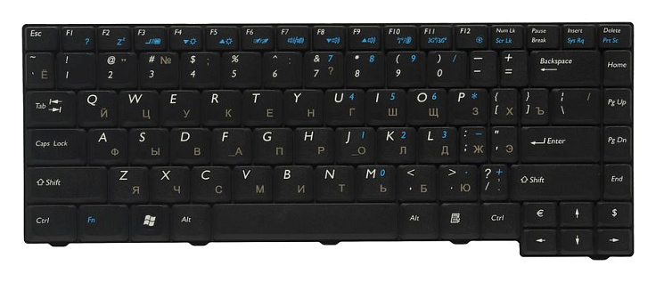 Клавиатура для Benq U121W RU, Black