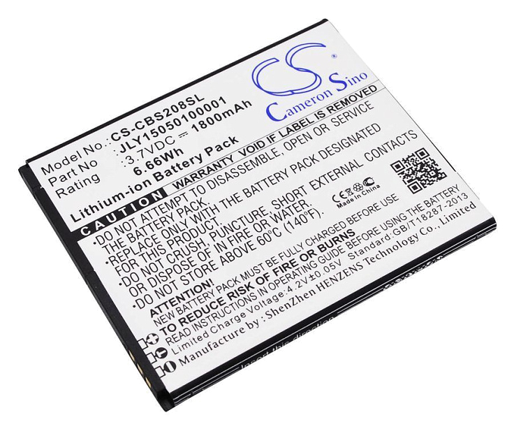 Аккумулятор CameronSino CS-CBS208SL для Cubot S208