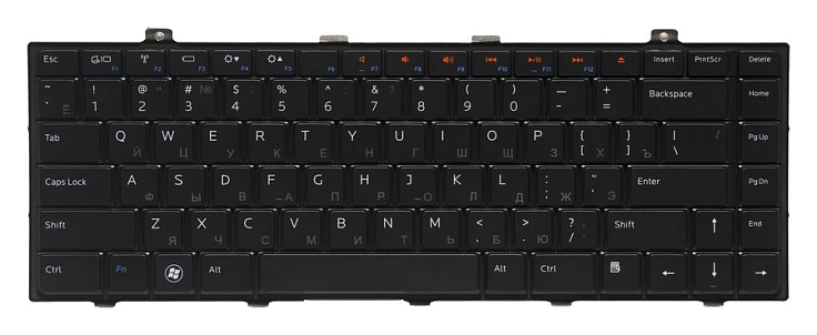 Клавиатура для Dell Studio 14z, 1440 RU, Black