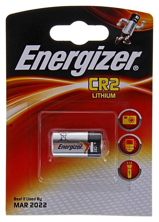 Батарейка литиевая ENERGIZER CR2 3В бл/1