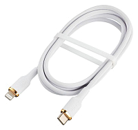 Кабель Romoss CB1724, Type-C - Lightning, 1.2м, PD 27ВТ, 3A, белый