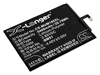 Аккумулятор для Xiaomi Mi Max 3 (Аккумулятор CameronSino CS-MUM180XL для Xiaomi Mi Max 3)