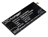 Батарея для LG Другие серии (Аккумулятор CameronSino CS-LKF690XL для LG X cam K580DS)