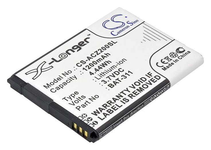 Аккумулятор CameronSino CS-ACZ200SL для Acer Liquid Z200