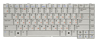 Клавиатура для Samsung M50 RU, Silver