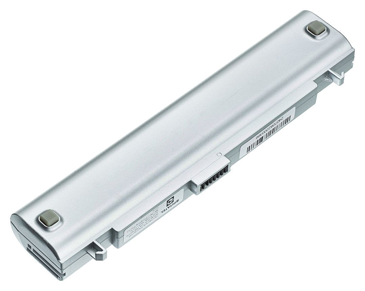 Батарея-аккумулятор для Asus M5, M5000, M5200, M5600, S5, S5000, S5200, W5, W5000, W5600, усиленный, серебро