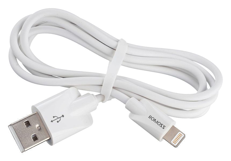Кабель Romoss CB128-61-133 (Lightning - USB), белый