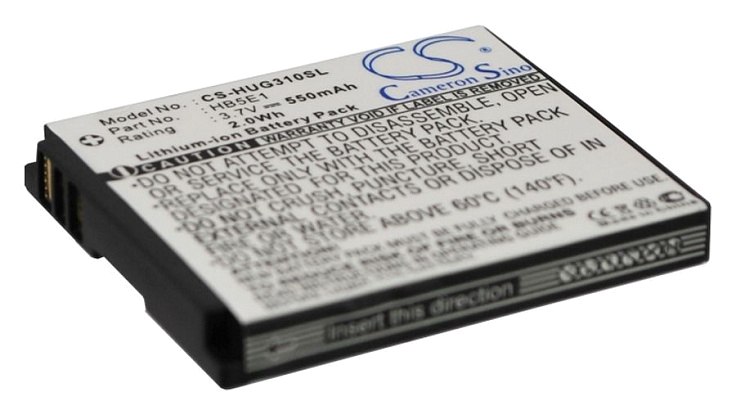 Аккумулятор CameronSino CS-HUG310SL для Huawei C3100, G2201
