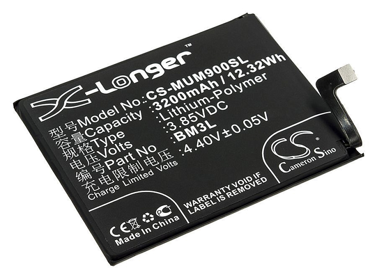 Аккумулятор CameronSino CS-MUM900SL для Xiaomi M1902F1A, M1902F1G