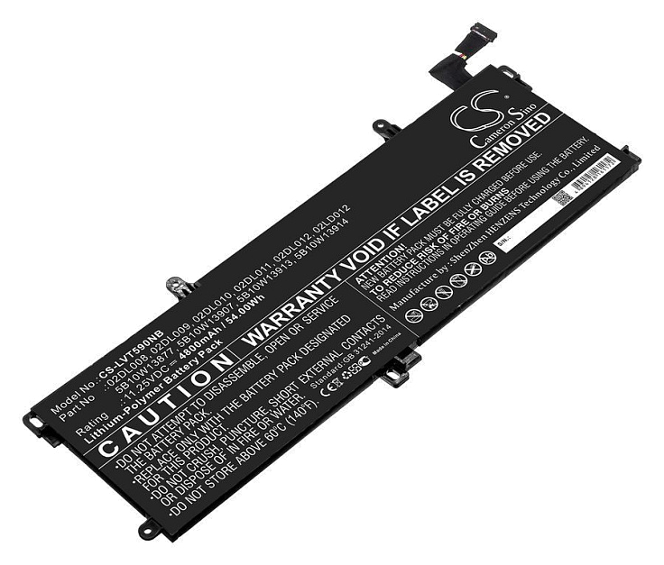 Батарея-аккумулятор CameronSino CS-LVT590NB для Lenovo ThinkPad T590, ThinkPad T15, ThinkPad T15 Gen 1