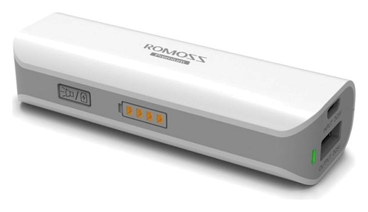 Внешний аккумулятор Romoss Sailing 1 (PH10-301-02), 2600mAh