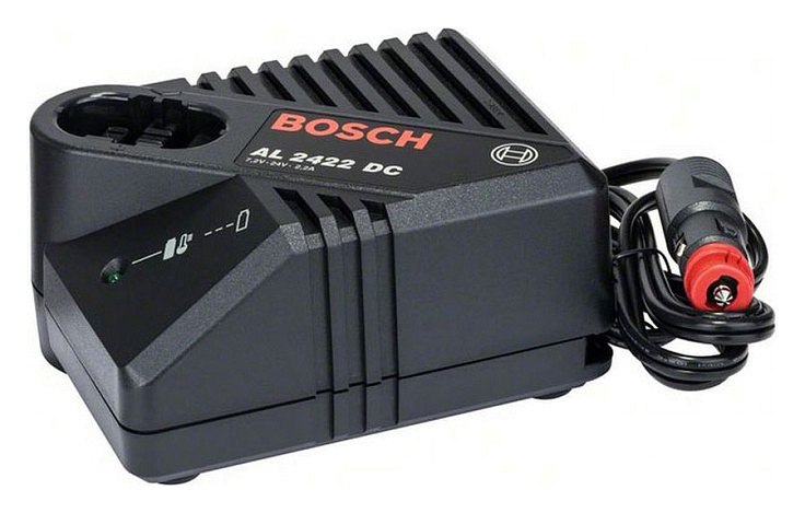 Автомобильное зарядное устройство BOSCH AL 2422 DC (2607224410), 7.2-24V Ni-Cd, Ni-Mh