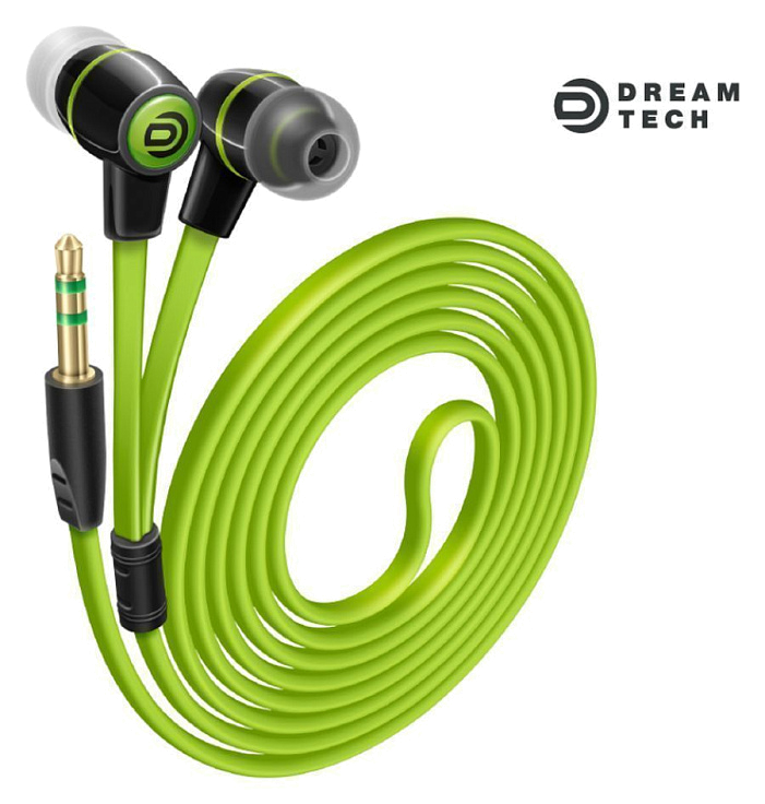 Наушники внутриканальные DREAM Y2 зеленый