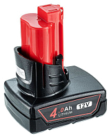 Аккумулятор для MILWAUKEE (p/n: 48-11-2401, 48-11-2402, 48-11-2420, 48-11-2440, C12 B, C12 BX), 4.0Ah 12V