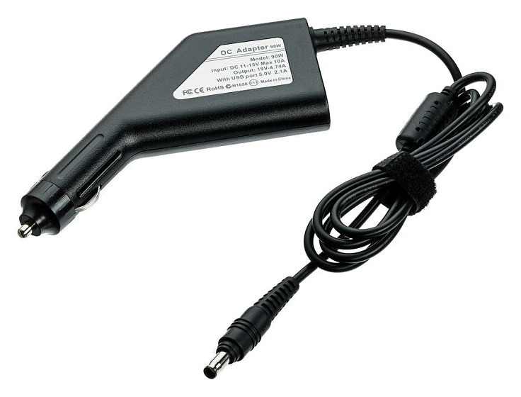Автомобильный блок питания для ноутбуков Samsung 19V 4.74A (5.5x3.0)