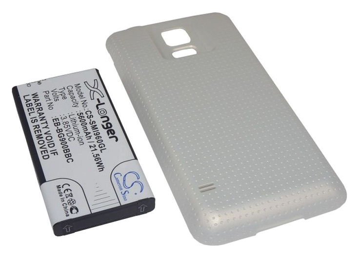 Аккумулятор CameronSino CS-SMI960GL для Samsung SM-G900F Galaxy S5,  золотистый