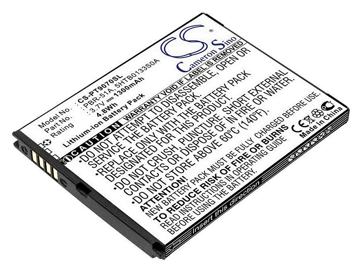 Аккумулятор CameronSino CS-PT9070SL для Pantech Burst P9070