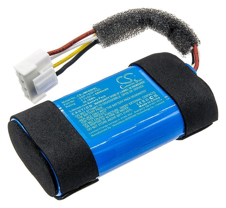Аккумулятор CS-JMF600XL для JBL Flip 6, (GSP-1S2P-F6D)