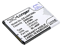 Аккумулятор для LG G4 Beat (Аккумулятор CameronSino CS-LKH735XL для LG G4s H734, H736)