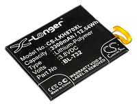 Аккумуляторная батарея для LG (Аккумулятор CameronSino CS-LKH870XL для LG G6,  V30,  VC30+)