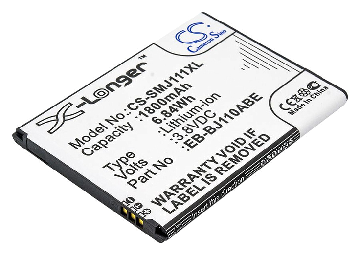 Аккумулятор CameronSino CS-SMJ111XL для Samsung Galaxy J1 SM-J110H/DS