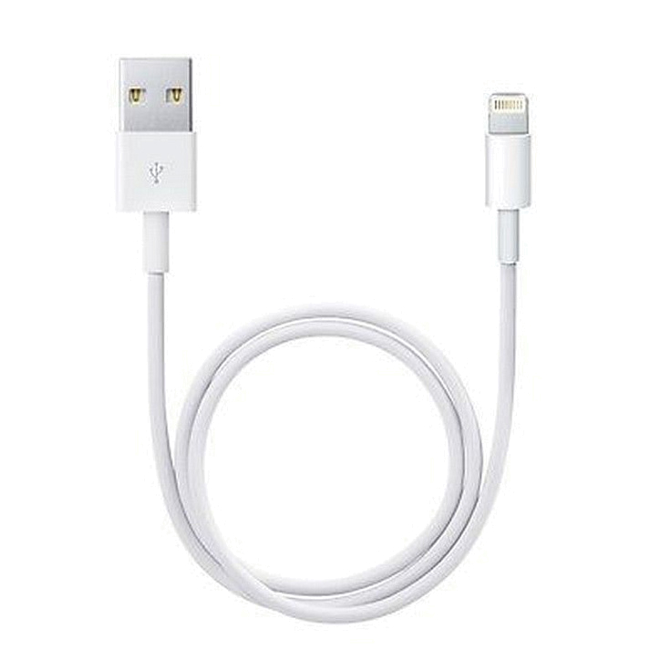 Дата-кабель Apple Lightning для USB, белый