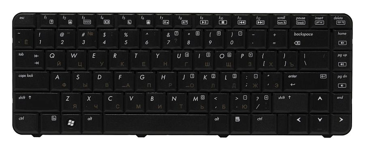 Клавиатура для HP Compaq Presario CQ50 RU, Black