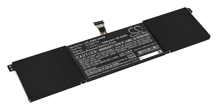 Аккумулятор CameronSino CS-XMR166NB для Xiaomi Pro 15.6, p/n: R15B01W
