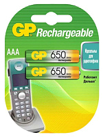 Аккумулятор GP R03 (AAA) Ni-MH 650mAh бл/2