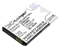 Аккумулятор для LG P715 Optimus L7 II Dual (Аккумулятор CameronSino CS-LKP710XL для LG BL-59JH)