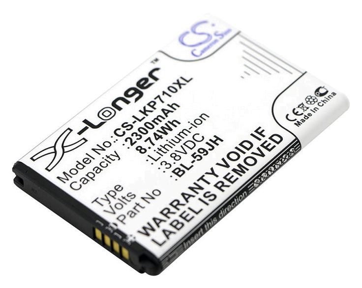 Аккумулятор CameronSino CS-LKP710XL для LG BL-59JH