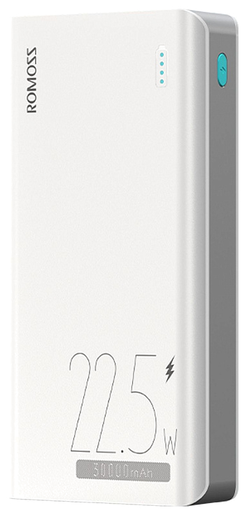 Внешний аккумулятор Romoss Sense 8F, 30000mAh, 22,5 Вт быстрая зарядка