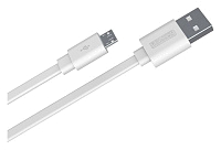 Кабель Romoss (USB - Micro USB) плоский, белый