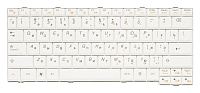 Клавиатура для Lenovo IdeaPad S12 RU, White