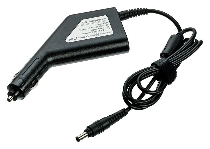 Автомобильный блок питания для ноутбуков Samsung 19V 3.16A (5.5x3.0)