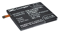 Аккумулятор CameronSino CS-LKD821SL для LG D820, p/n: BL-T9, 2300mAh