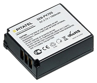 Аккумулятор CGA-S007, CGA-S007A, CGA-S007E, CGR-S007(1B,E), DMW-BCD10 для Panasonic Lumix DMC-TZ1, TZ2, TZ3, TZ4, TZ5