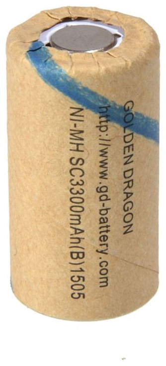 Аккумулятор Golden Dragon SC, Ni-Mh 1.2V 3300mAh
