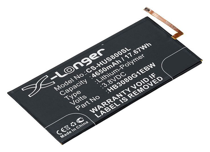 Аккумулятор HB3080G1EBC, HB3080G1EBW для Huawei MediaPad M1, T1 8.0. (S8-301U, S8-301L, S8-301W, S8-301WF, S8-701U, S8-701W)