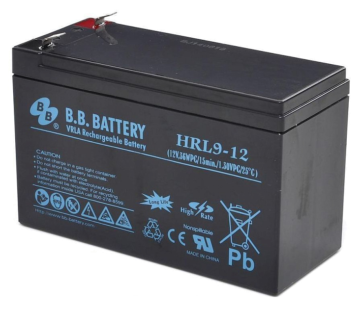 Аккумулятор BB Battery HRL9-12