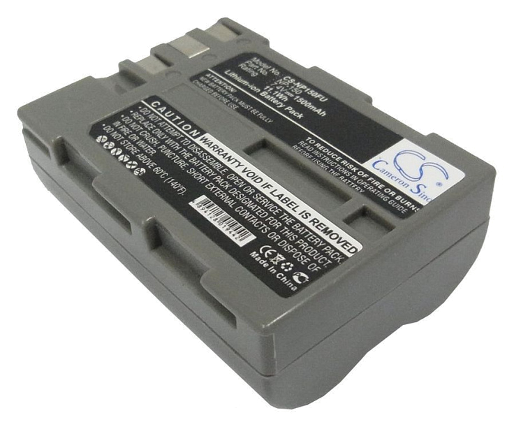 Аккумулятор CameronSino CS-NP150FU для FujiFilm FinePix S5 Pro p/n: NP-150, 1500mAh