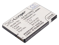 Аккумулятор для HTC S620 (Аккумулятор CameronSino CS-DC700SL для HTC S620, S621, p/n: EXCA160, 1050mAh)