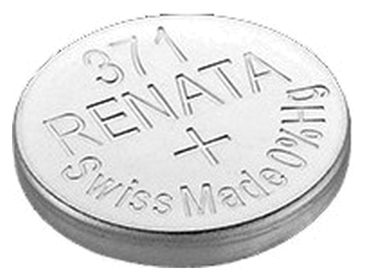Батарейка оксид-серебряная RENATA R371 (SR920 SW, G6) для часов